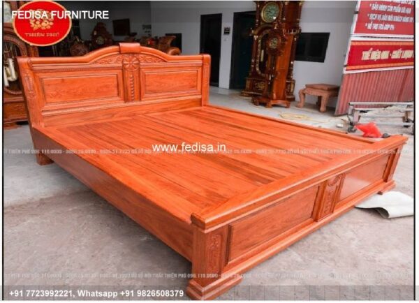 Wooden Bed Wooden Cabinet Designs For Bedroom Small Room Interior Design Ideas No-1369