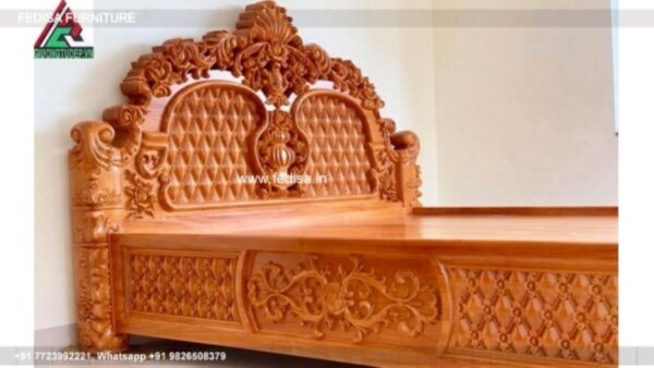 Wooden Bed Wooden Cupboard Interior Design For Bedroom No-1386