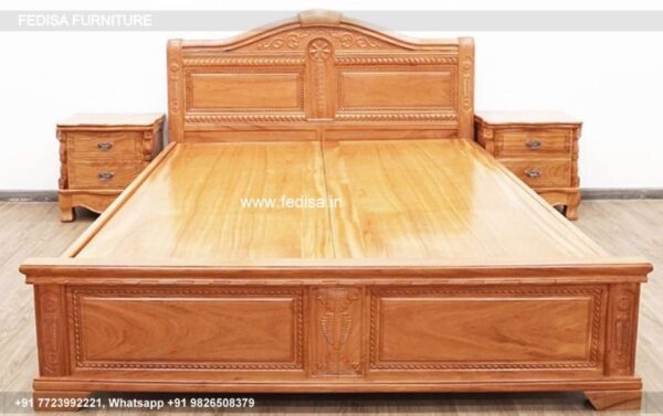 Wooden Bed Wooden Double Bunk Bed Contemporary Bedroom Interior Design No-1399