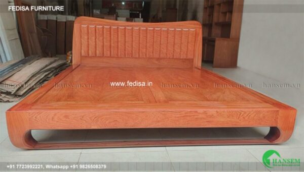 Wooden Bed Wooden Double Beds For Sale Master Bedroom Wardrobe Interior Design No-1466