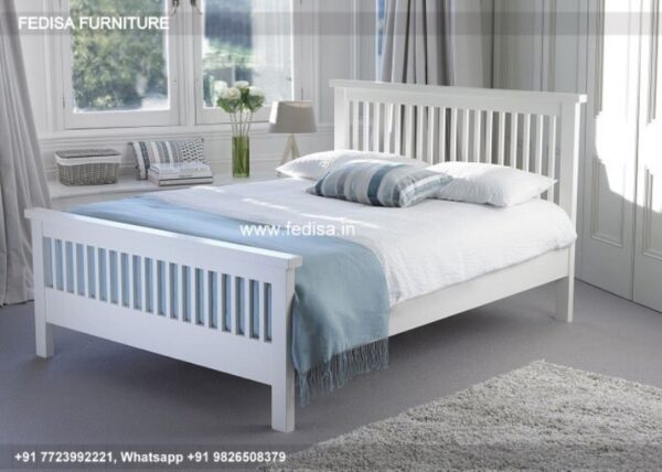 Wooden Bed Wooden Headboard Designs Bed Room Interior Decoration Ideas No-1496
