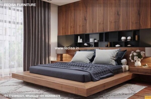 Wooden Bed Wooden Double Bed Bunk Bed Interior Design No-1519