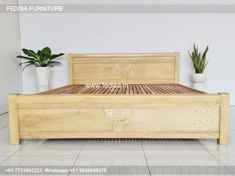 Wooden Bed Wooden Wardrobe Design Room Interior Decoration Ideas No-1541