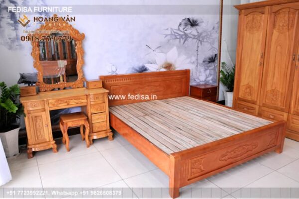 Wooden Bed Wooden Interior Bedroom Laorigin Bedroom Design No-1550