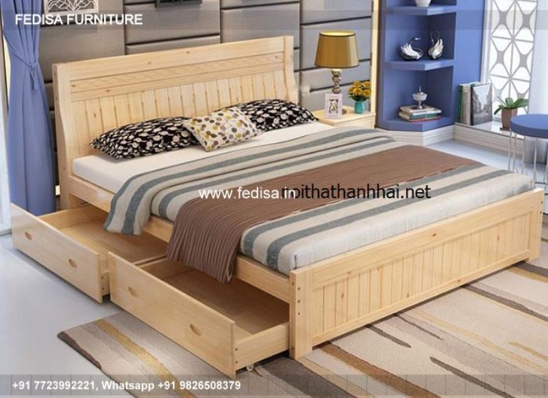 Wooden Bed Wooden Wardrobe Designs For Bedroom Apartment Bedroom Interior Design No-1557