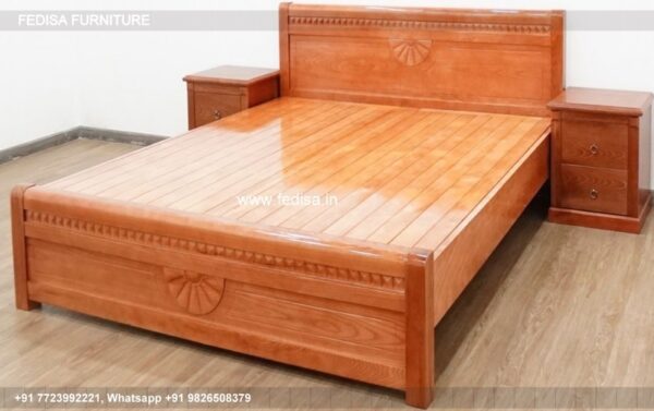 Wooden Bed Wooden Bunk Beds 1 Bhk Bedroom Interior No-1580