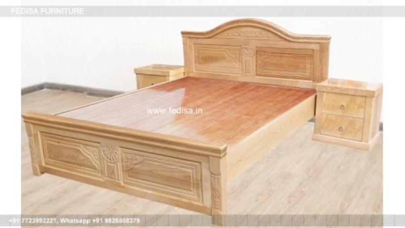 Wooden Bed Wooden Wardrobe Design 3 Bedroom Apartment Interior Design Ideas No-1607