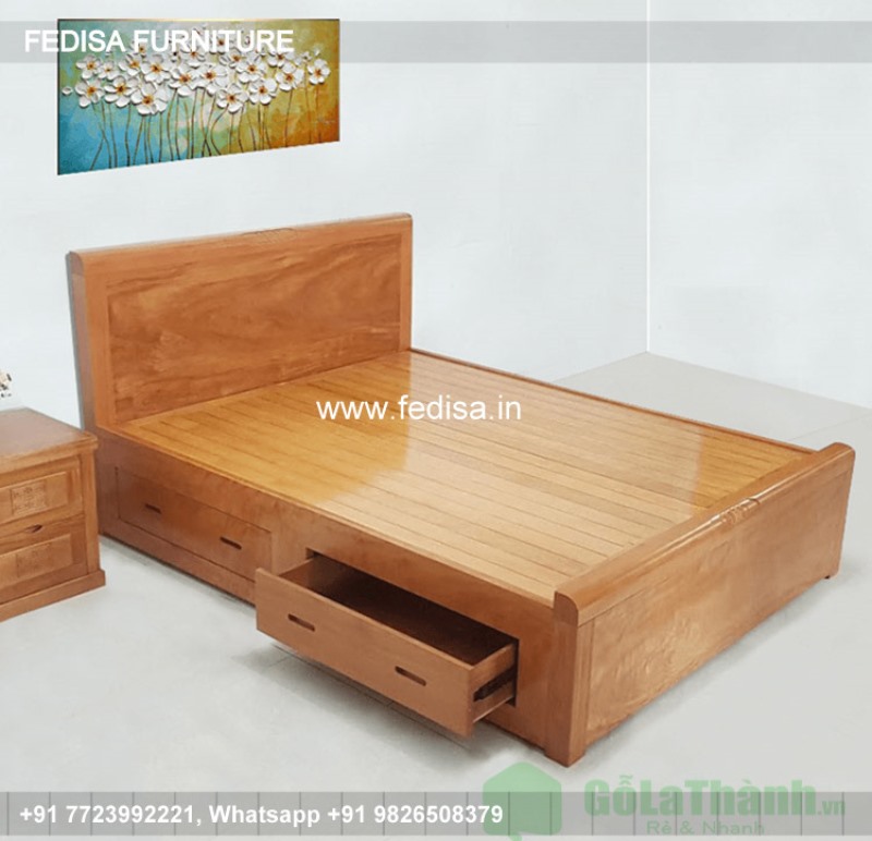 Wooden Bed Bedroom Wooden Interior Design Best Interior Design For Study Room No-1683