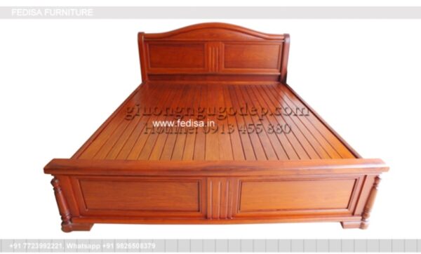 Wooden Bed Wooden Double Bed Frame With Storage Dlife Wardrobe No-1728