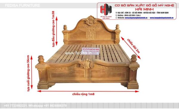 Wooden Bed Wooden Sofa Bed Room Wardrobe Interior Design No-1738
