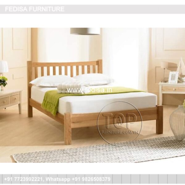 Wooden Bed Wooden Wardrobe With Dressing Table Modern Master Bedroom Interior Design No-1770