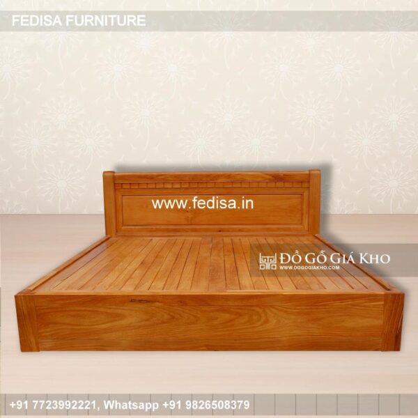 Wooden Bed Wooden Bedroom Interior Design Gray Bedroom Interior Design No-1811