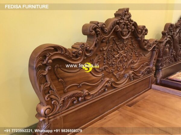 Wooden Bed Wooden Headboard Designs 5 Room Interior Design No-1826