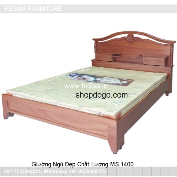 Wooden Bed Wooden Double Bunk Bed 10x11 Bedroom Interior Design No-1861