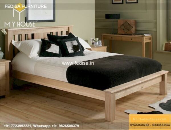 Wooden Bed Wooden Bedroom Interior Types Of Bedroom Interior Design No-1884