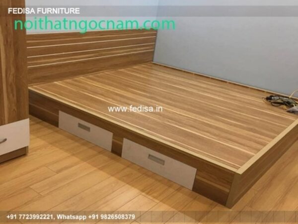 Wooden Bed Wooden Headboard Designs Best Guest Room Interior Design No-1892