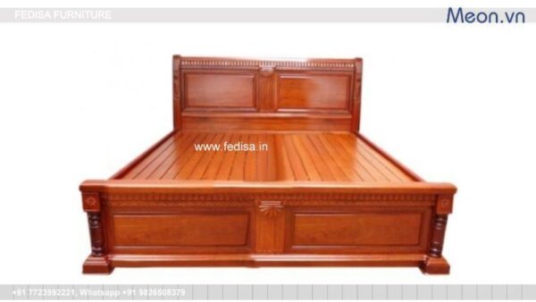 Wooden Bed Wooden Single Bed Dlife Bedroom Design No-1934