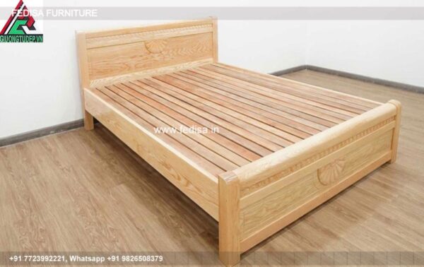 Wooden Bed Wooden Bedroom Interior Design Rustic Interior Design Bedroom No-1943