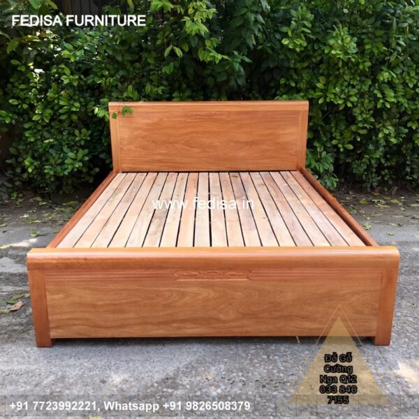 Wooden Bed Wooden Bedroom Interior Design Bedroom Ka Interior Design No-2009