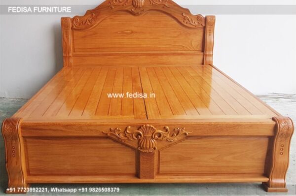 Wooden Bed Wooden Interior Bedroom Interior Decoration Bed No-2012