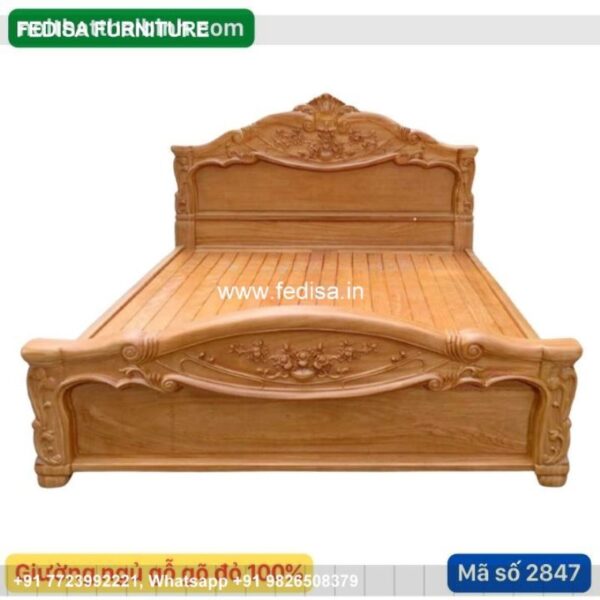 Wooden Bed Latest Wooden Bed Designs 2052 Bedroom Design In 3ds Max No-2065