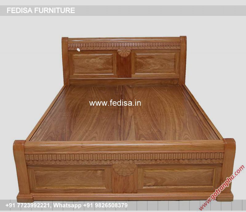 Wooden Bed Wooden Wardrobe Design Room Inside Decoration No-2069