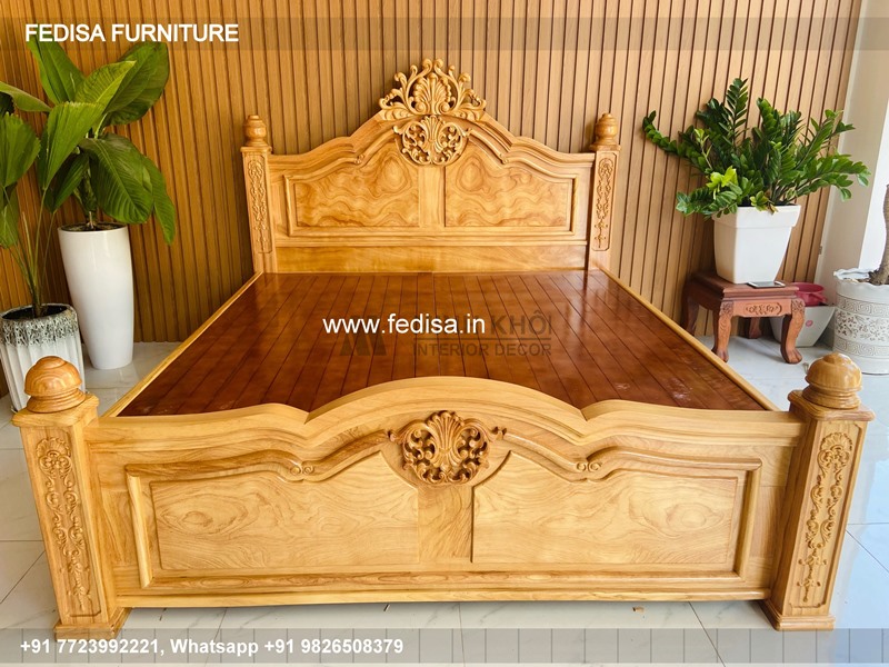 Wooden Bed White Wooden Single Bed Spare Room Interior Design Ideas No-2073