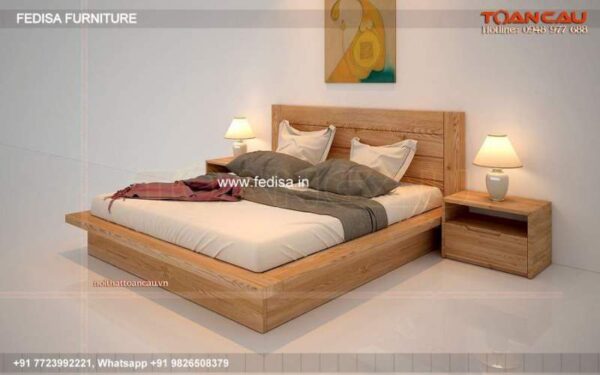 Wooden Bed Latest Wooden Bed Designs 2053 Bedroom Small House Interior Design No-2131