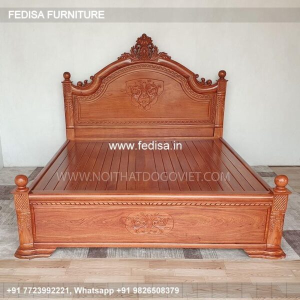 Wooden Bed Wooden Bed Headboard Design Interior Design 10x10 Room No-2158