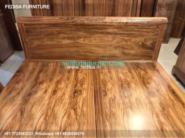 Wooden Bed Wooden Almirah With Dressing Table House Design For Bedroom No-2165