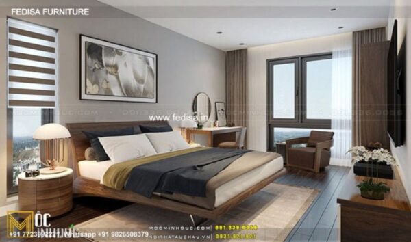 Wooden Bed Wooden Headboard Designs Simple Interior Design For Small Room No-2222