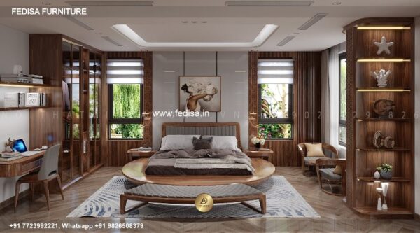 Wooden Bed Wooden Cabinet Designs For Bedroom Room Design And Paint No-2227