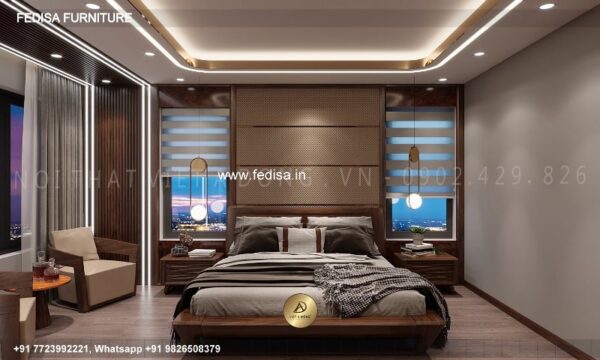 Wooden Bed Wooden Cupboard Design For Bedroom Wooden Bedroom Interior No-2228
