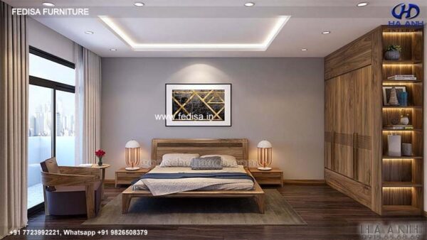 Wooden Bed Wooden Double Bed Price Modern Home Decor Ideas Bedroom No-2249