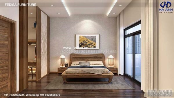 Wooden Bed White Wooden Bed Frame Double Painting Bedroom Walls White No-2250