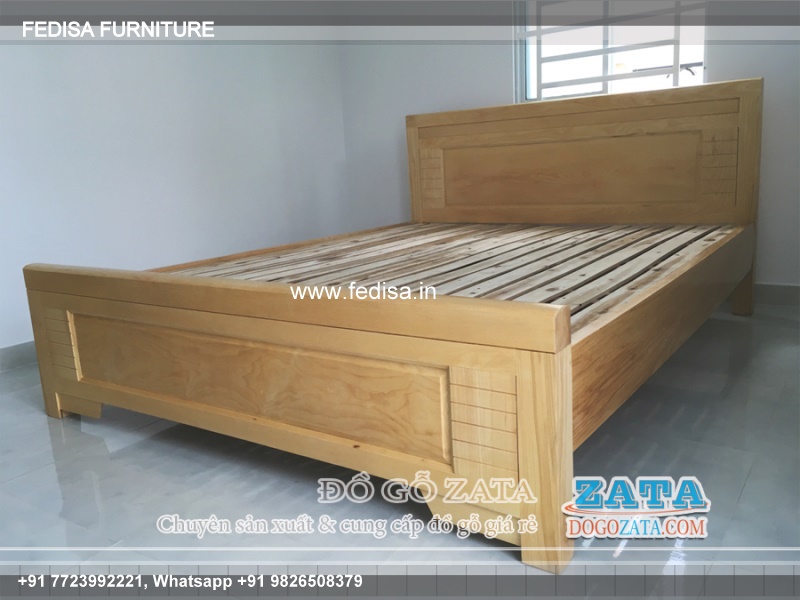 Wooden Bed Latest Wooden Bed Designs 2056 3 Bedroom House Interior No-2329