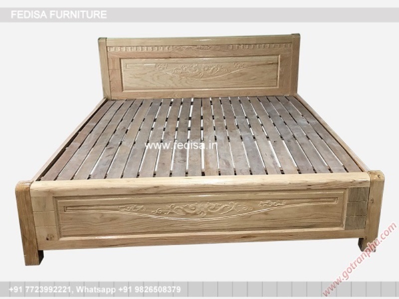 Wooden Bed Wooden Wardrobe Design Big Master Bedroom Interior Design No-2333