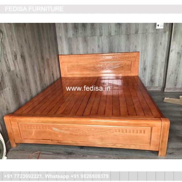 Wooden Bed Wooden Double Bed Price Bedroom Color Ideas No-2447
