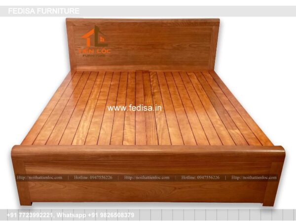 Wooden Bed Wooden Double Bed Frame With Storage Room Paint Ideas No-2454