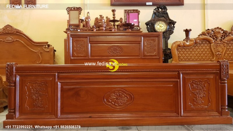 Wooden Bed Wooden Room Design Wall Decor Ideas For Bedroom No-2482