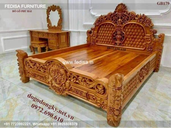 Wooden Bed Wooden Bed Headboard Design Minimalist Bedroom Ideas No-2488