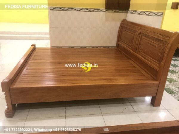 Wooden Bed Wooden Cabinet Designs For Bedroom Studio Apartment Design No-2491