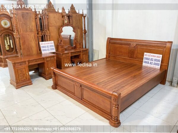 Wooden Bed Wooden Double Bed Under 10038 Box Room Ideas No-2519