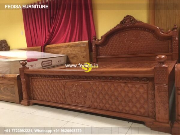 Wooden Bed Wooden Almirah Designs For Bedroom With Price Apartment Bedroom Ideas No-2545