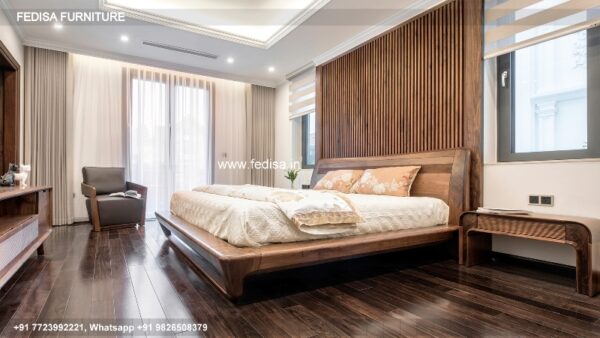 Wooden Bed Wooden Wall Design For Bedroom Wall Ideas For Bedroom No-2549