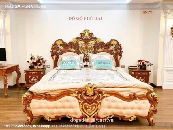 Wooden Bed Modern Wooden Bed Design Simple Room Ideas No-2560