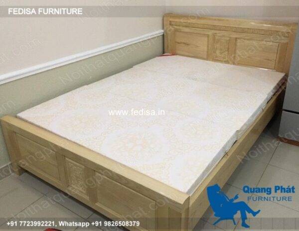 Wooden Bed Wooden Master Bedroom Interior Design Latest Bedroom Furniture Design 2020 No-2605