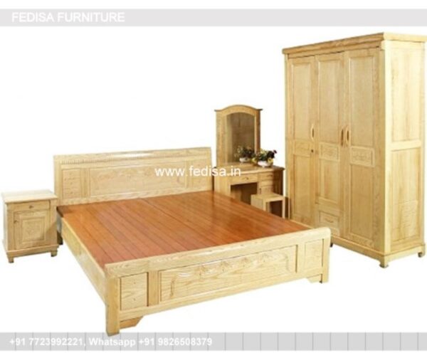 Wooden Bed Wooden Modern Master Bedroom Ideas No-2640