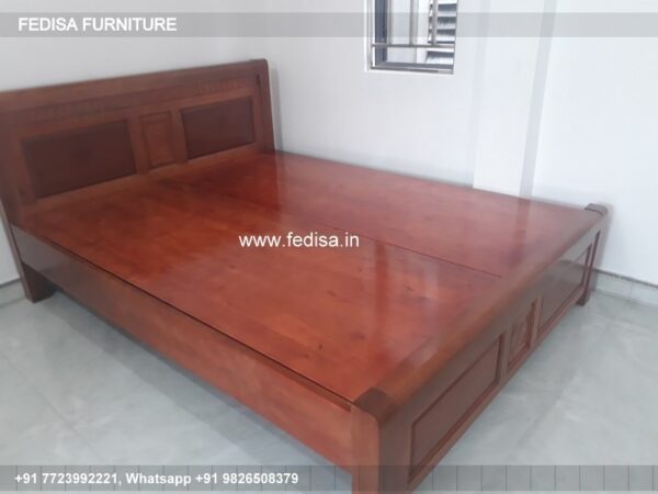 Wooden Bed White Wooden Bed Frame Double Bohemian Bedroom Ideas No-2646