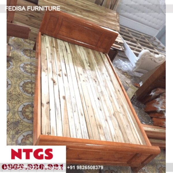 Wooden Bed Wooden Double Beds For Sale Low Floor Bed Design No-2654